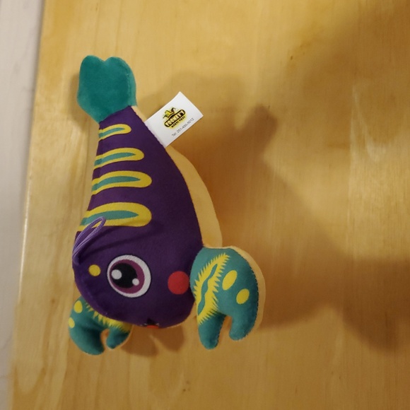 Toomey's Mardi Gras Purple and Green Plush Lobster Stuffed Animal - Picture 5 of 6